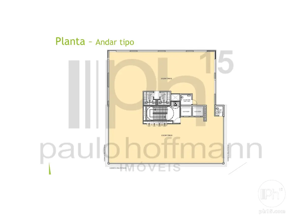 Planta - andar tipo [2021]